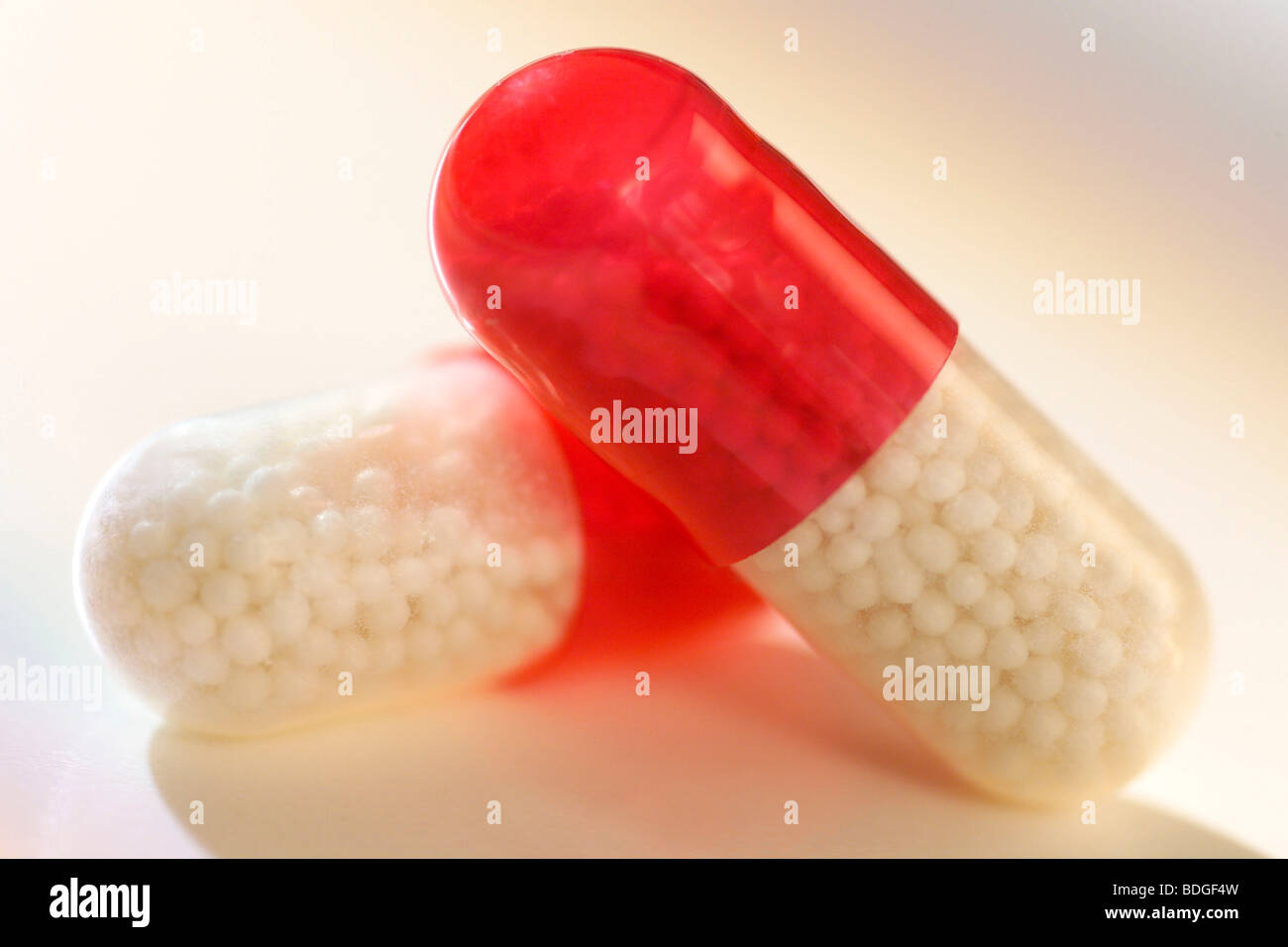 A CAPSULEFORM DRUG Stock Photo Alamy