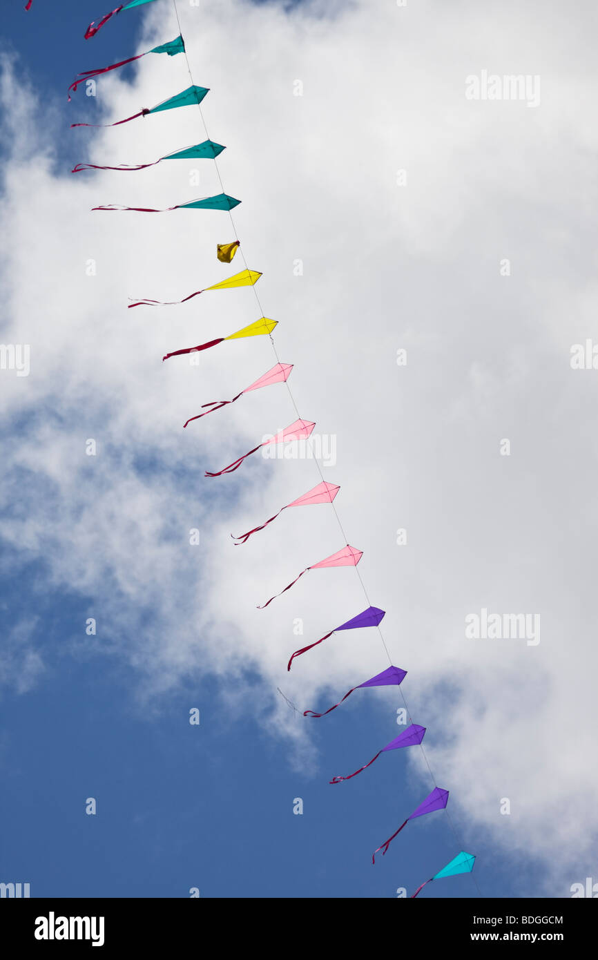 Flag Kite Flying, Capetown, South Africa Stock Photo - Alamy
