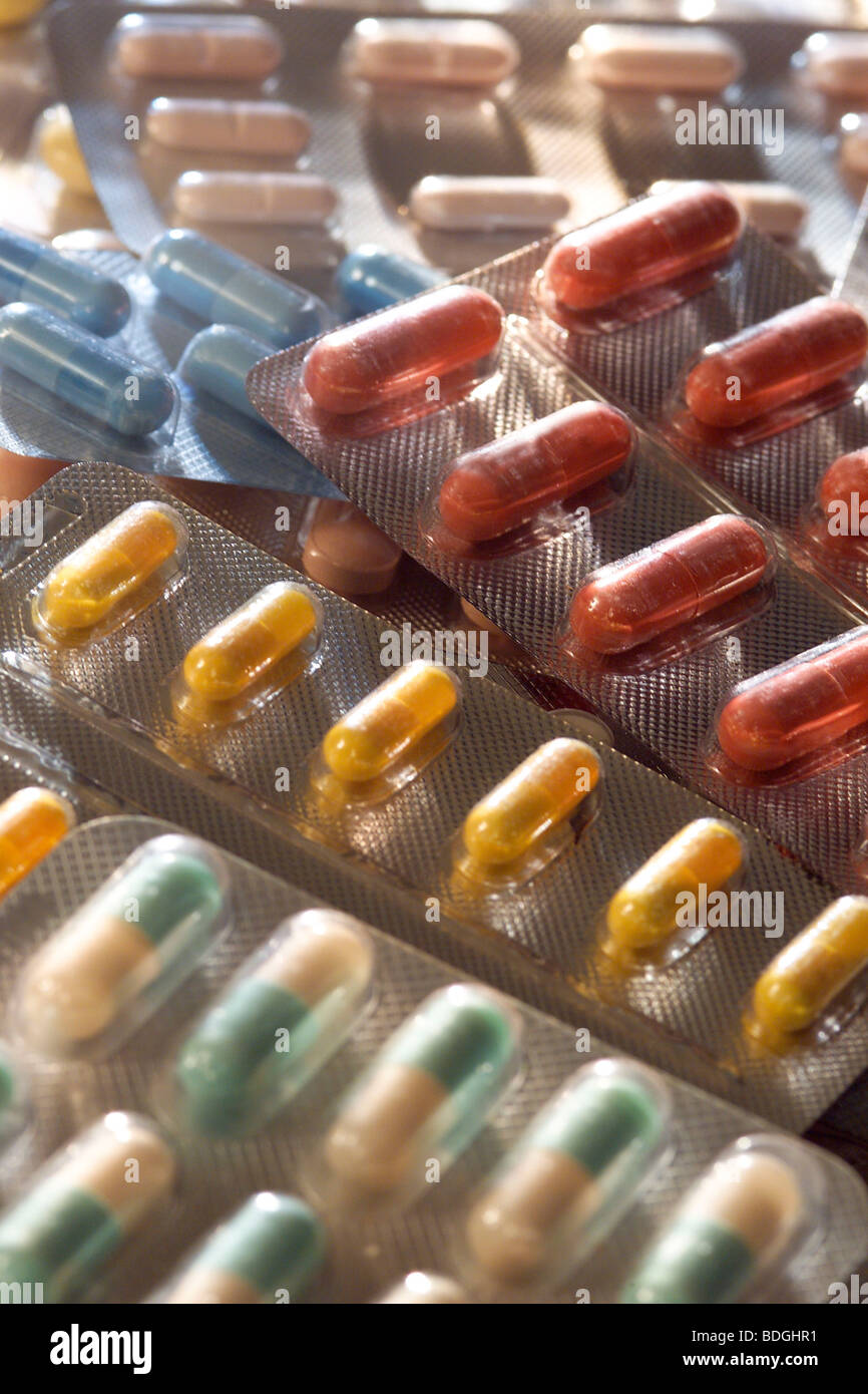 A CAPSULEFORM DRUG Stock Photo Alamy