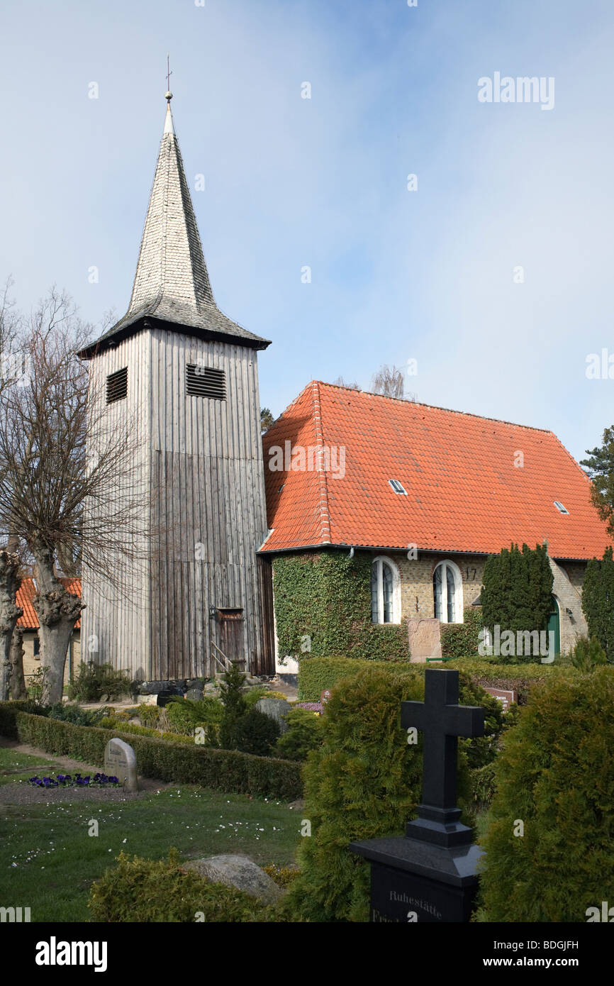 Skipper's Church, Bad Arnis, Germany Stock Photo