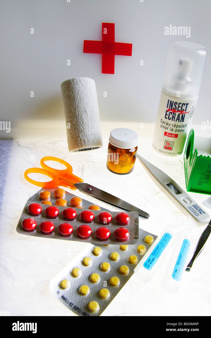 FIRST AID KIT Stock Photo Alamy