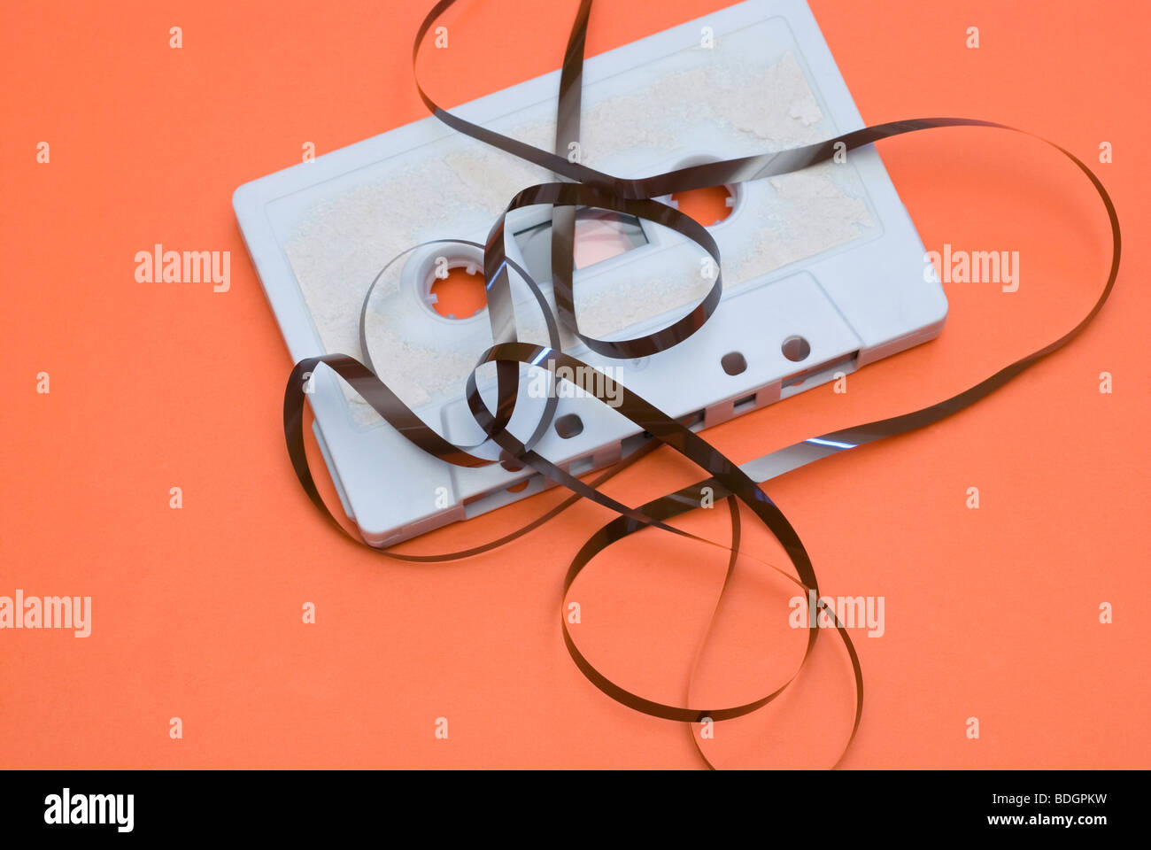 Tangled cassette tape hires stock photography and images Alamy