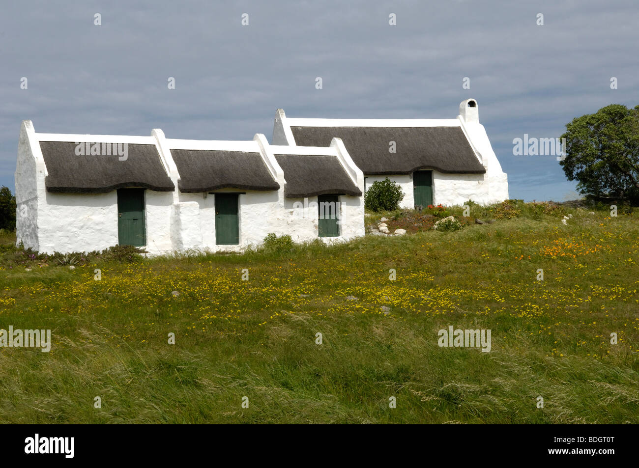 Kassiesbaai, Southern Cape, South Africa, Africa; view of traditional