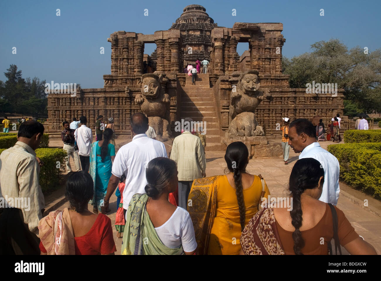 Konark (Sun Temple), Orissa, India. Stock Photo