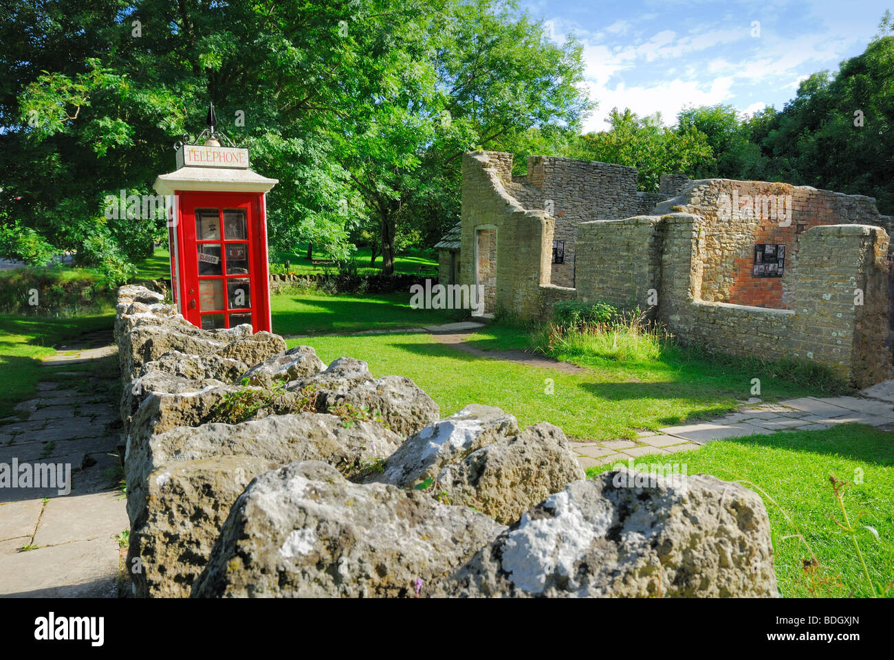 Tyneham village Dorset Stock Photo Alamy