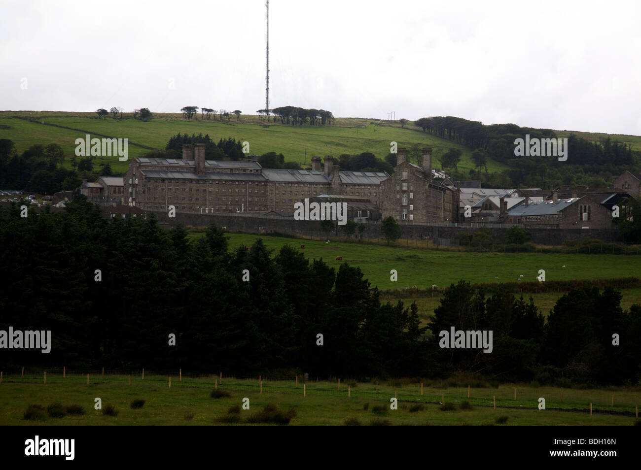 HM Prison Dartmoor, Princetown, Dartmoor, Devon, UK Stock Photo