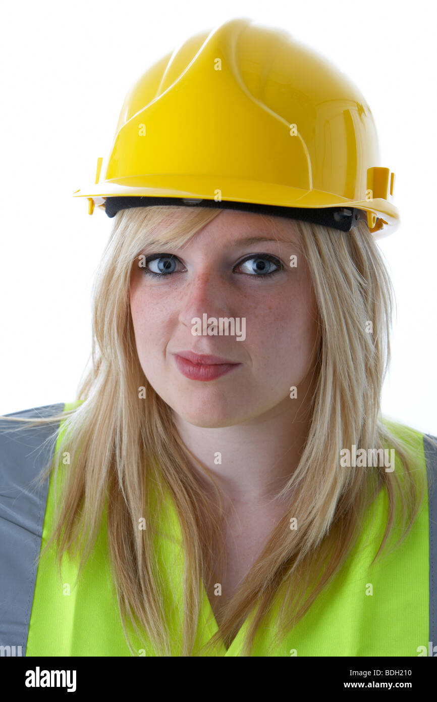 High Vis Vest Woman Stock Photos & High Vis Vest Woman Stock Images - Alamy