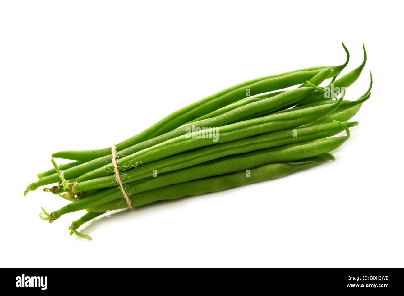 green bean isolated on white Stock Photo Alamy