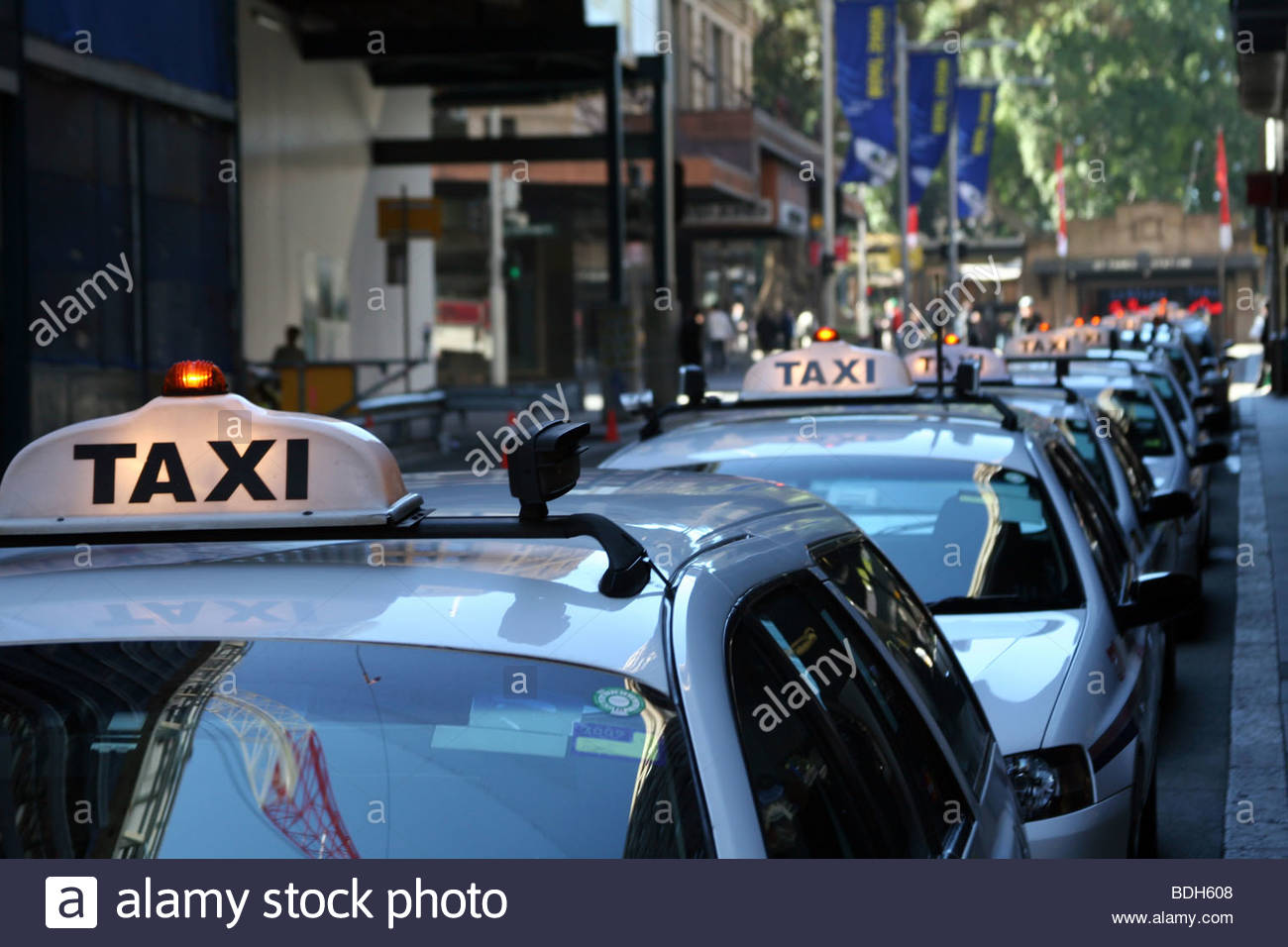 Taxi Sydney Stock Photos & Taxi Sydney Stock Images Alamy