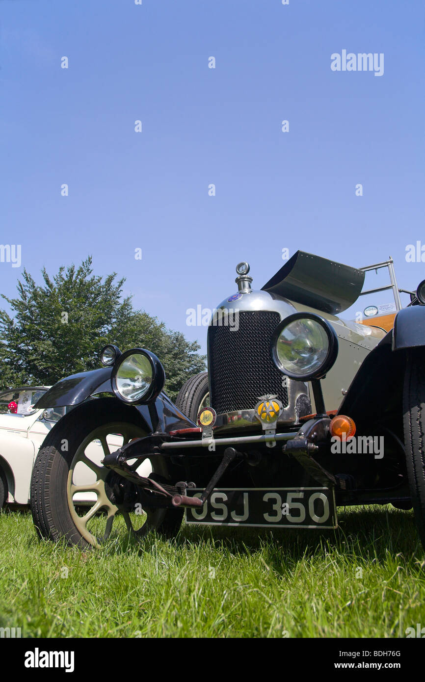 Bullnose Morris Cowley classic car at vintage rally in Dorset UK Stock Photo