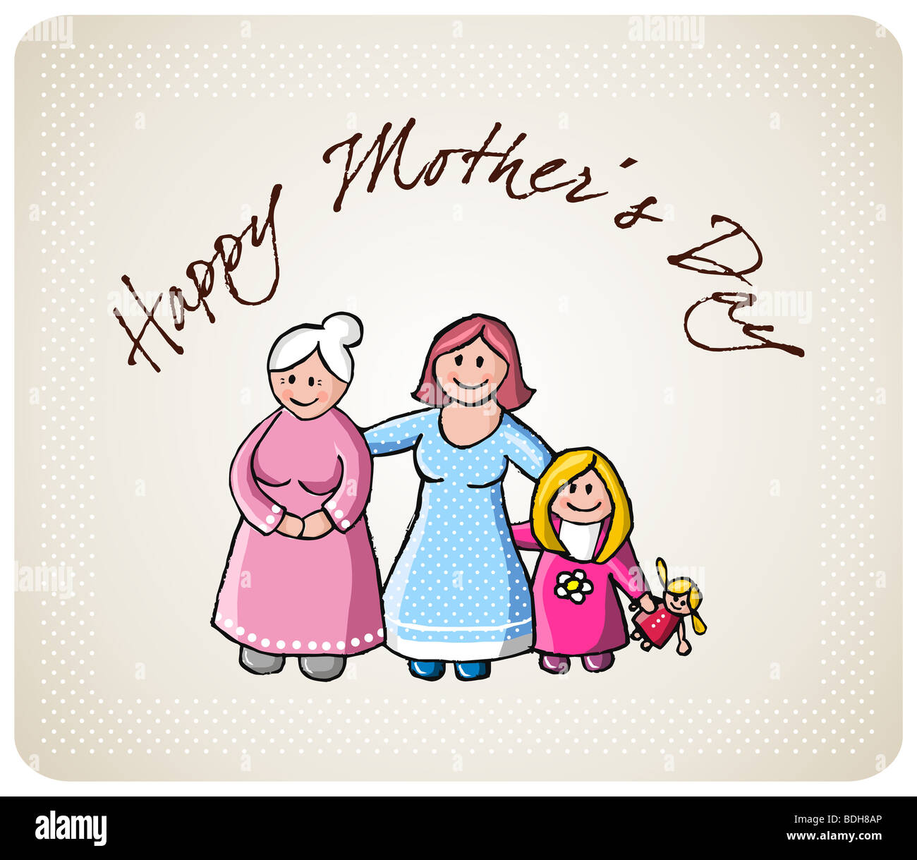 happy mothers day mom and grandma