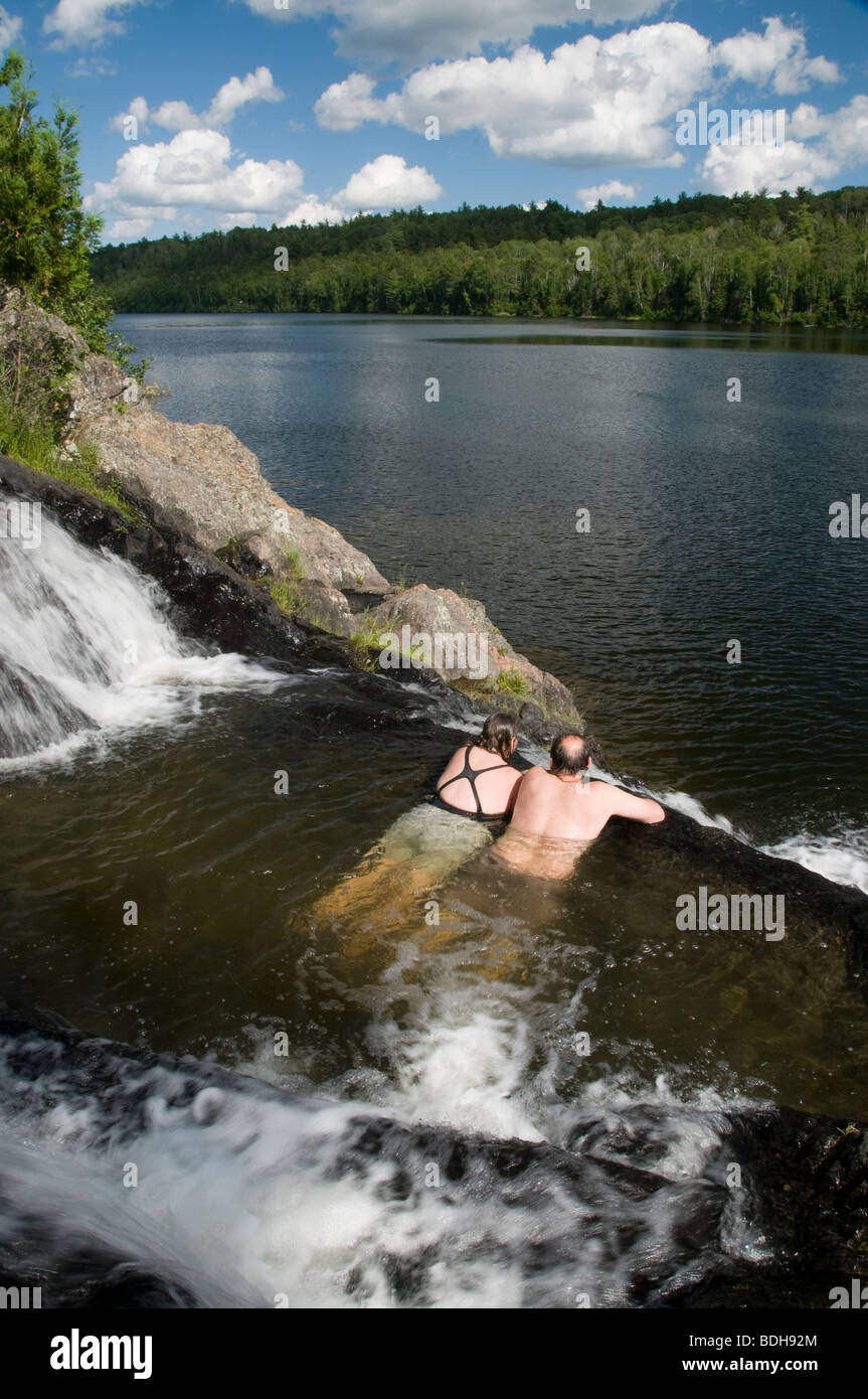 Bathing In Nature Stock Photo Alamy