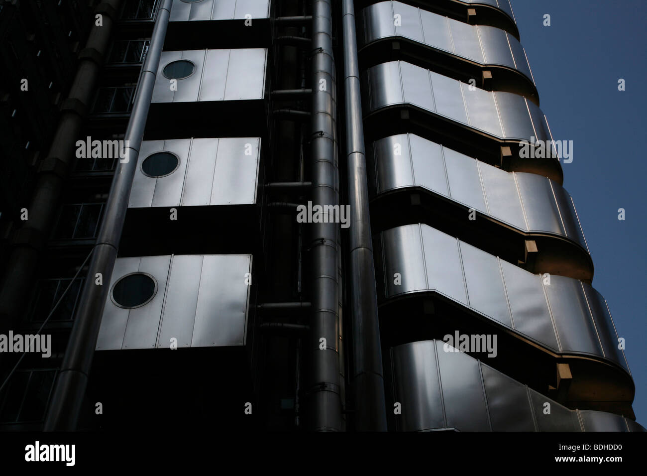 Lloyds Building in Lime Street, City of London, UK Stock Photo