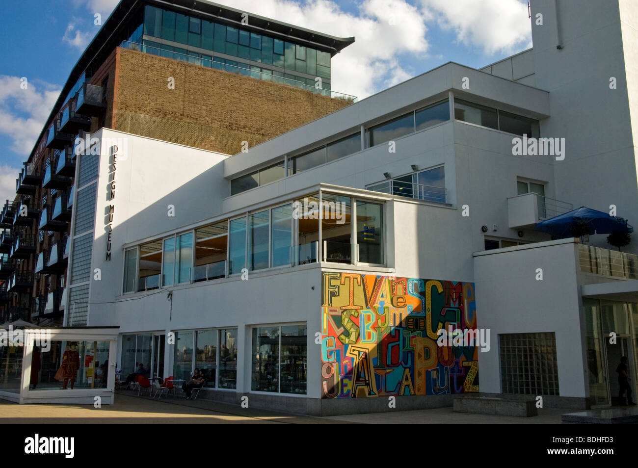 The Design Museum, Butlers Wharf London. Stock Photo