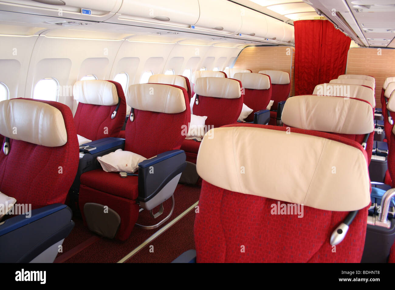 Kingfisher airlines seats hi-res stock photography and images - Alamy