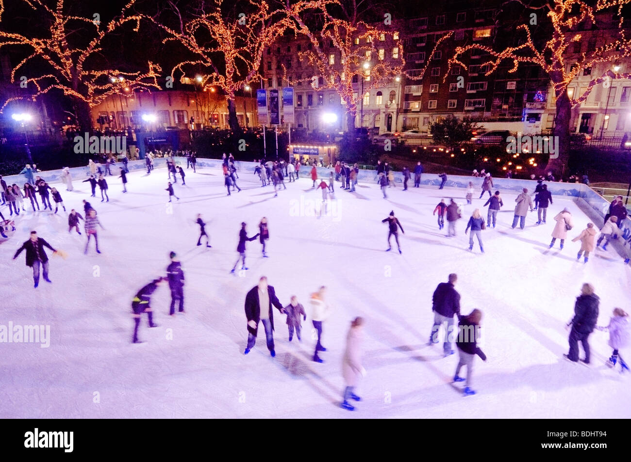Ice skating at natural history museum south kensington london hires