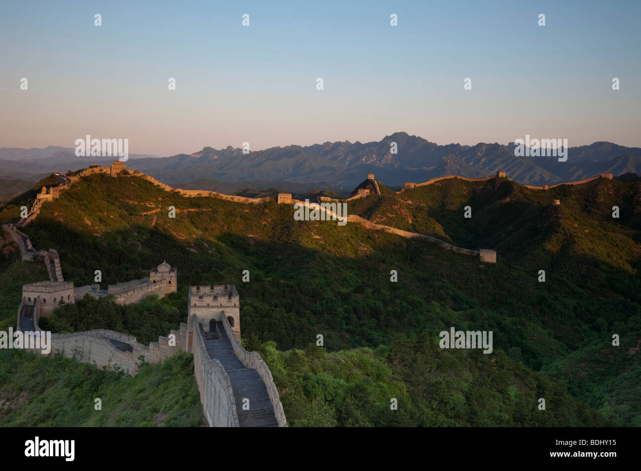 the great wall in Beijing, China Stock Photo