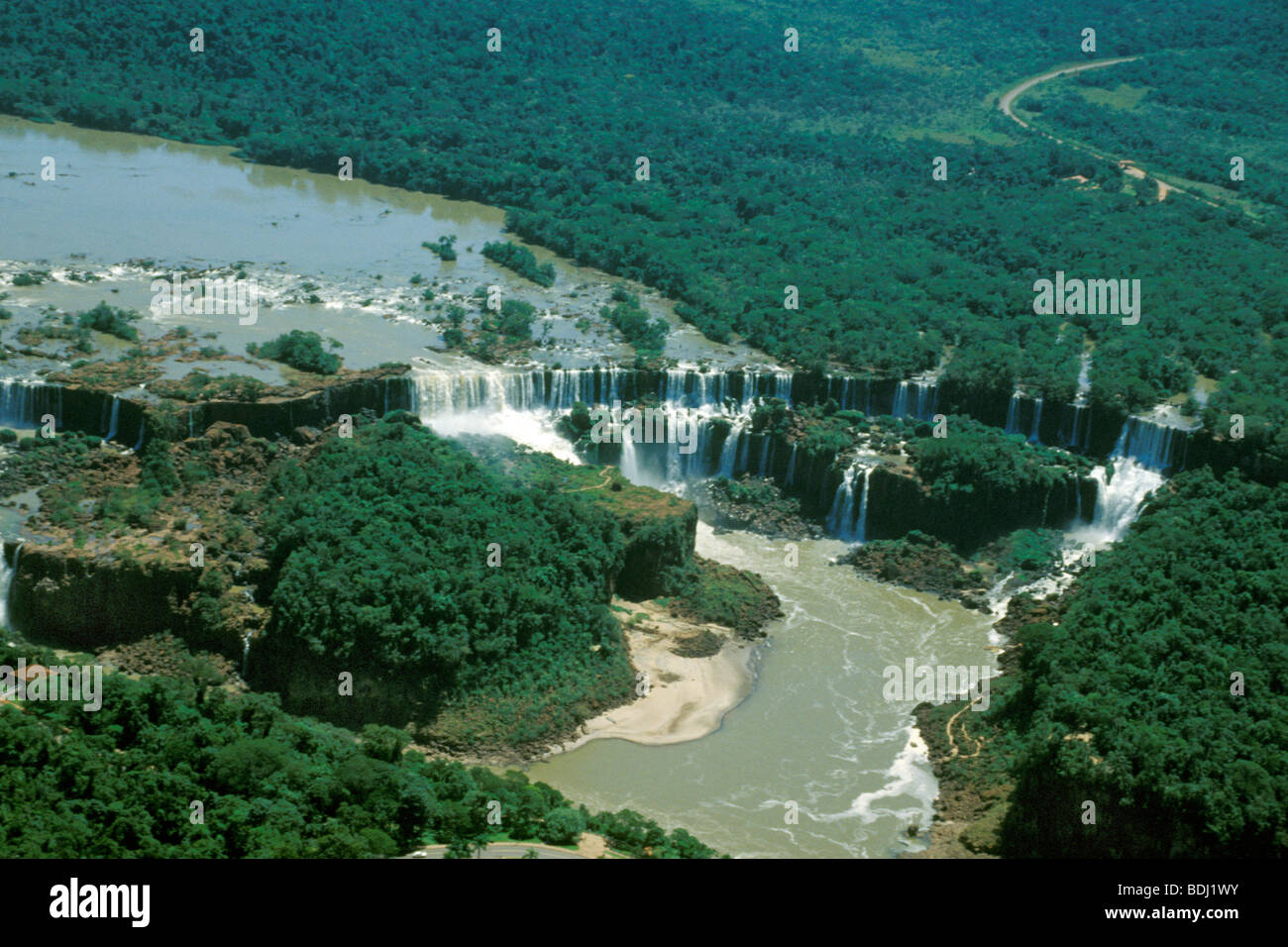 brazil, iguacu falls Stock Photo