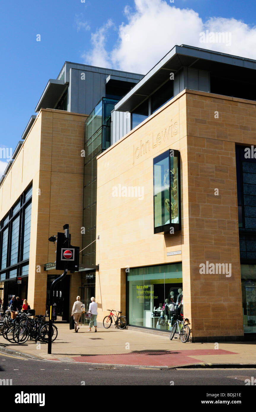 The John Lewis department store in St Andrews Street, Cambridge England