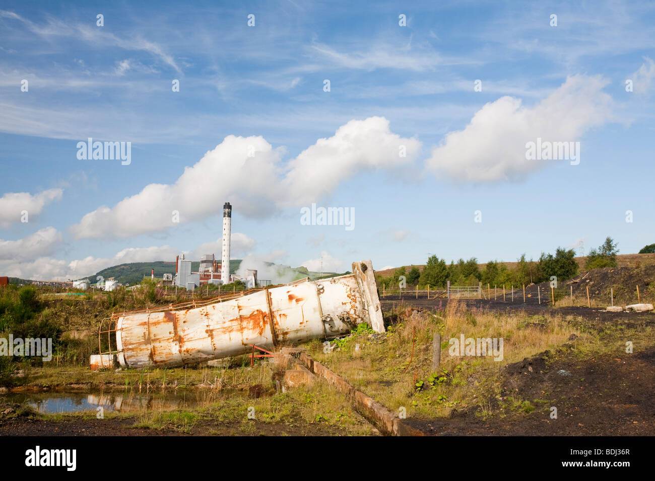 Fife power station a gas turbine power plant on the site of the former