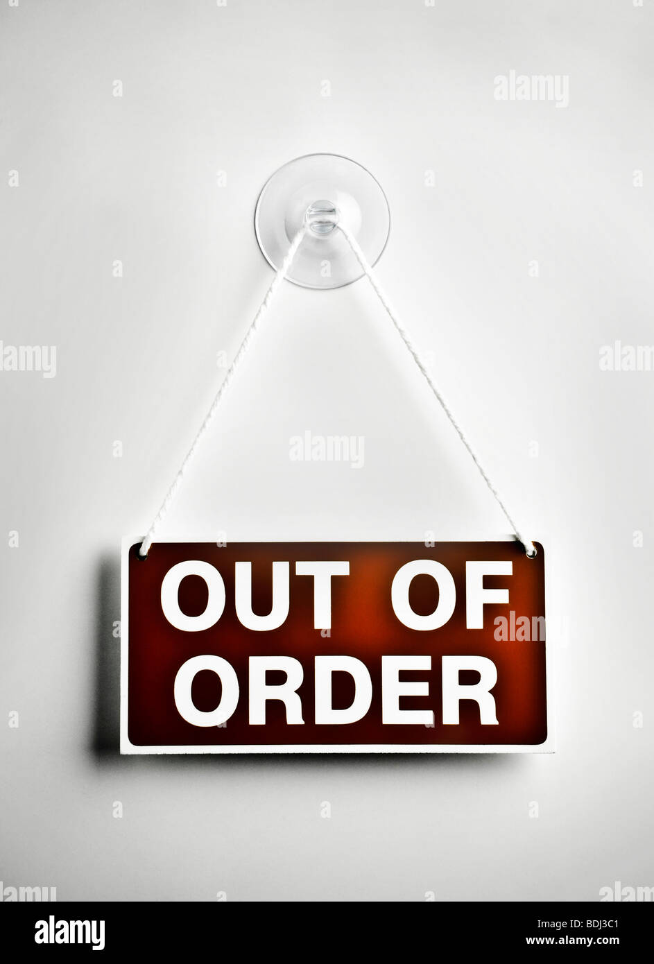 Out of order sign Stock Photo