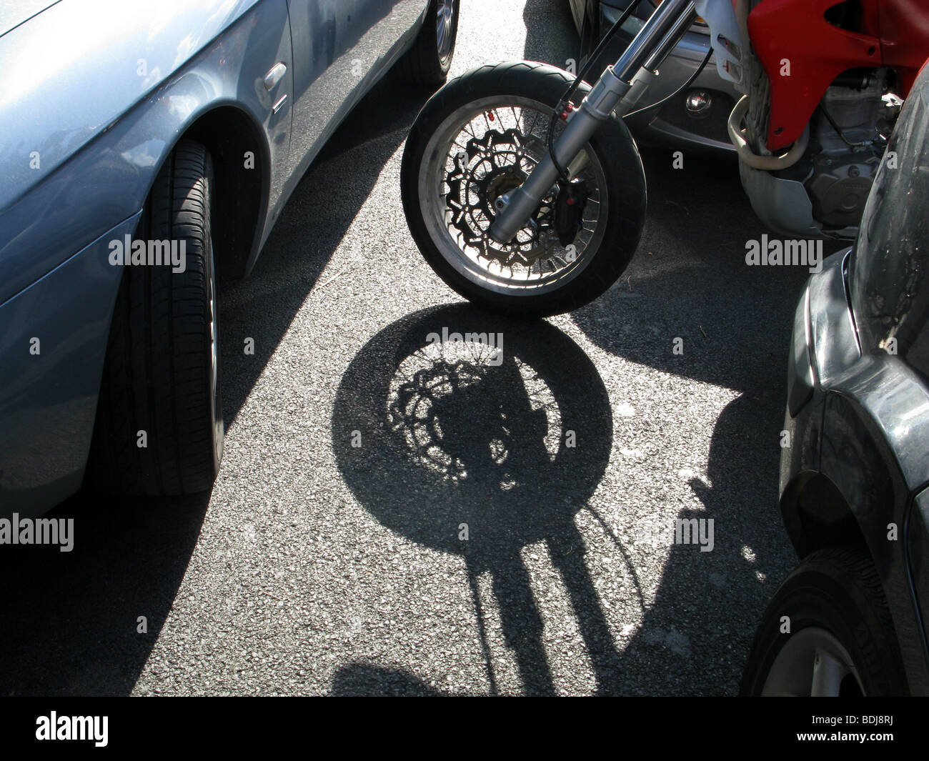 motorbike shadow