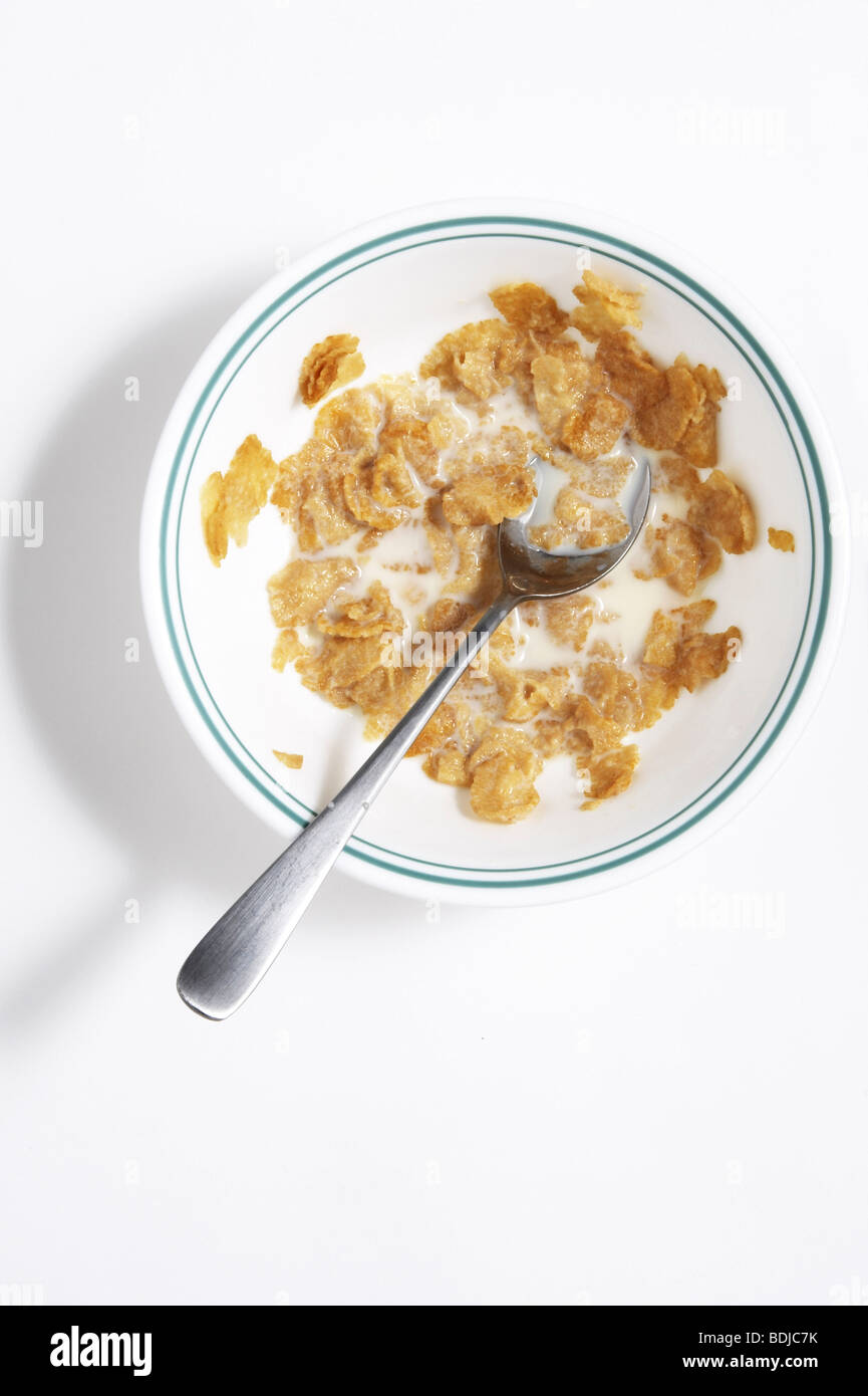 Bowl of Cereal Stock Photo