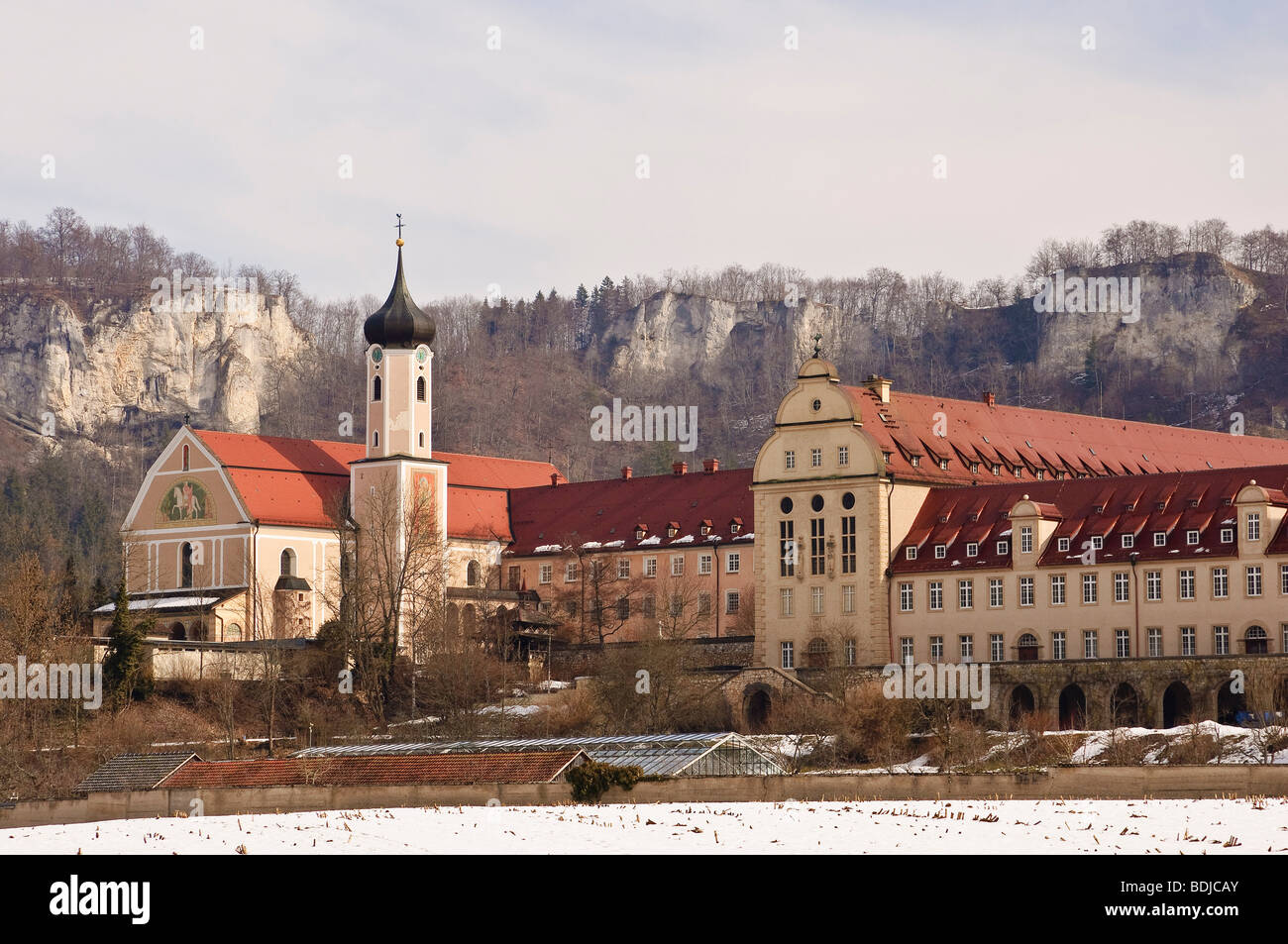 Beuron Monastery, Danube Valley, Baden-Wurttemberg, Germany Stock Photo