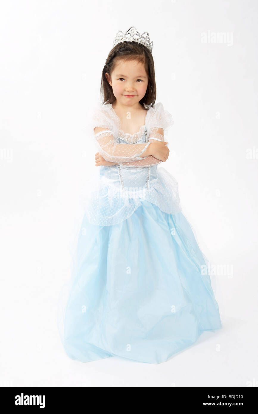 Girl Dressed as Princess Stock Photo - Alamy