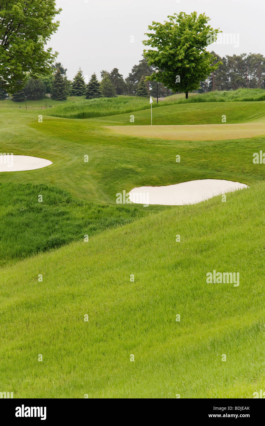 Overview of Golf Course Stock Photo Alamy