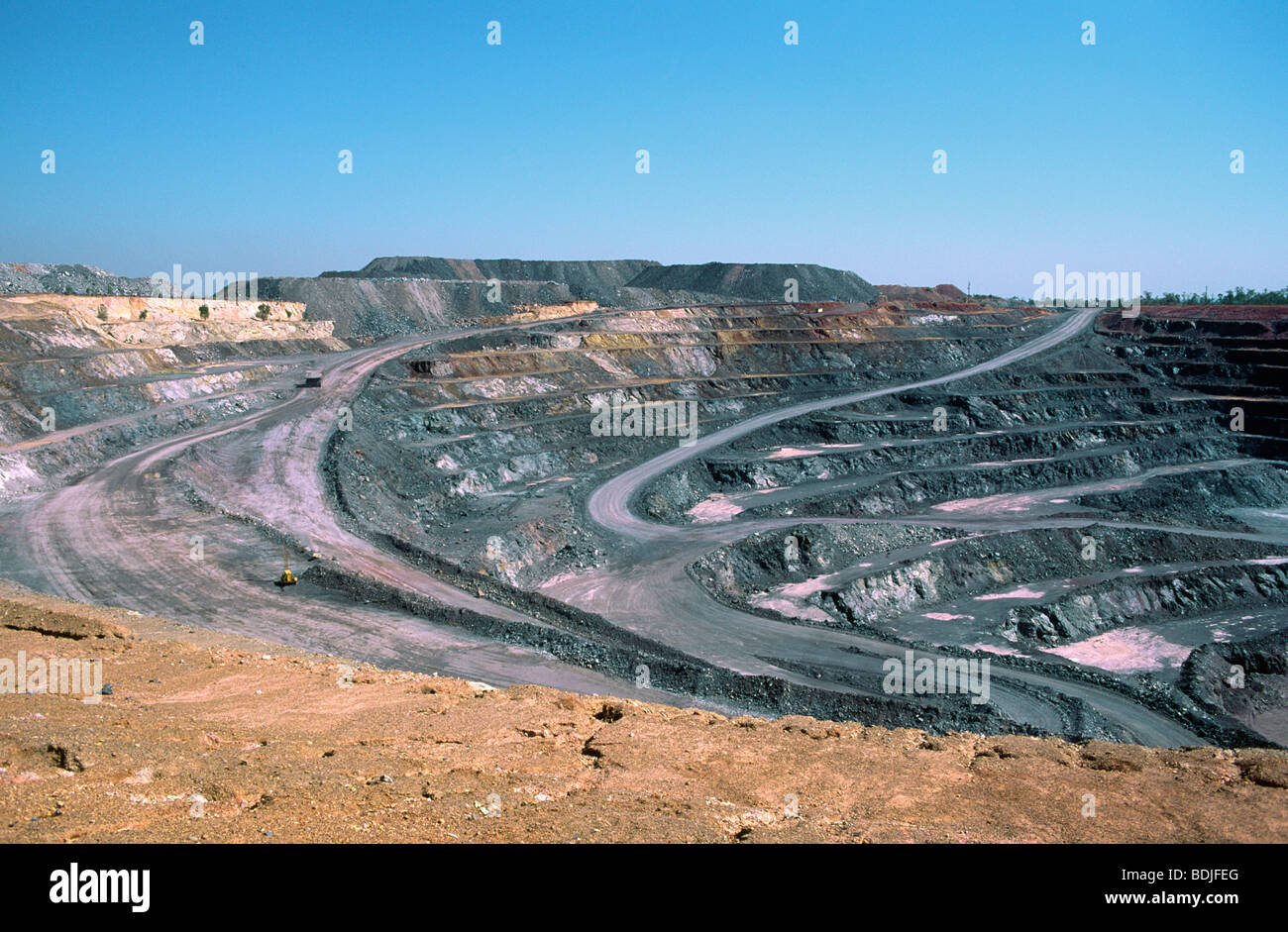 Uranium Mine, Open Cut, Australia Stock Photo - Alamy