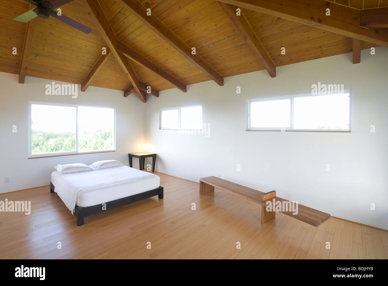 Bedroom, Kauai, Hawaii, USA Stock Photo Alamy