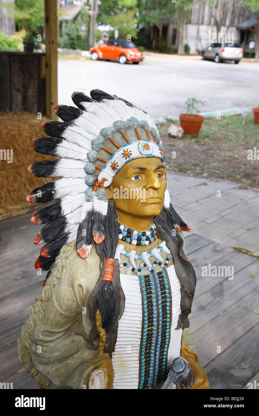 Cigar Store Indian Stock Photo Alamy