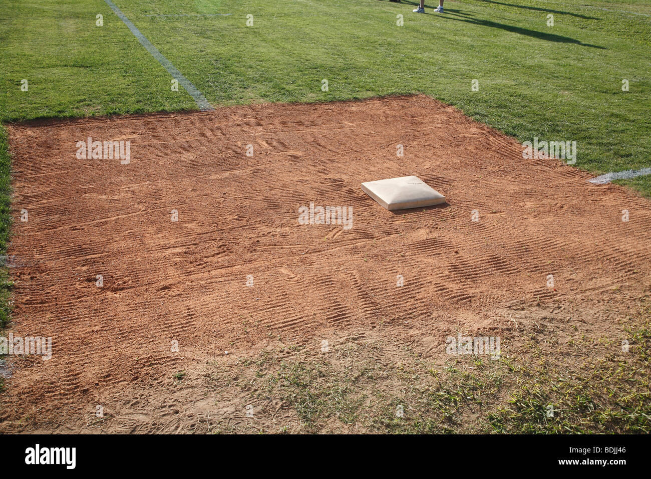 First Base on Baseball Diamond Stock Photo Alamy