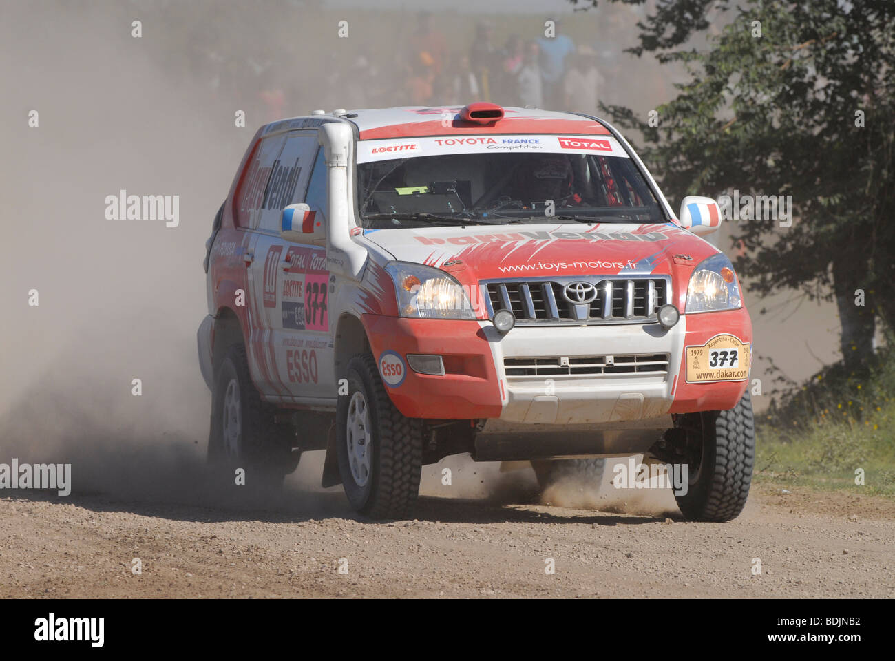 4x4 Vehicle at Rally Dakar Argentina Chile 2009 Stock Photo - Alamy