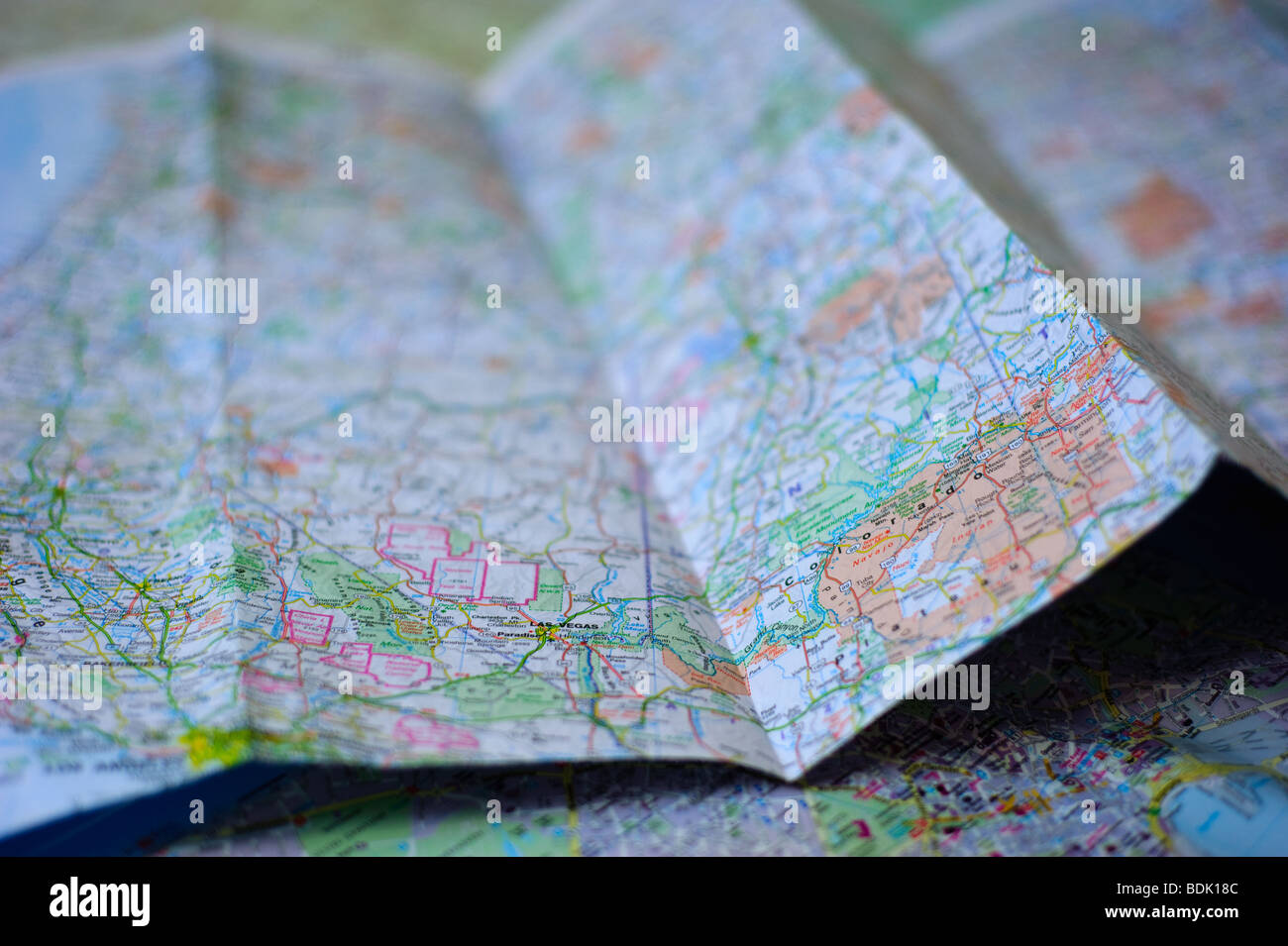Planning a route map hi-res stock photography and images - Alamy