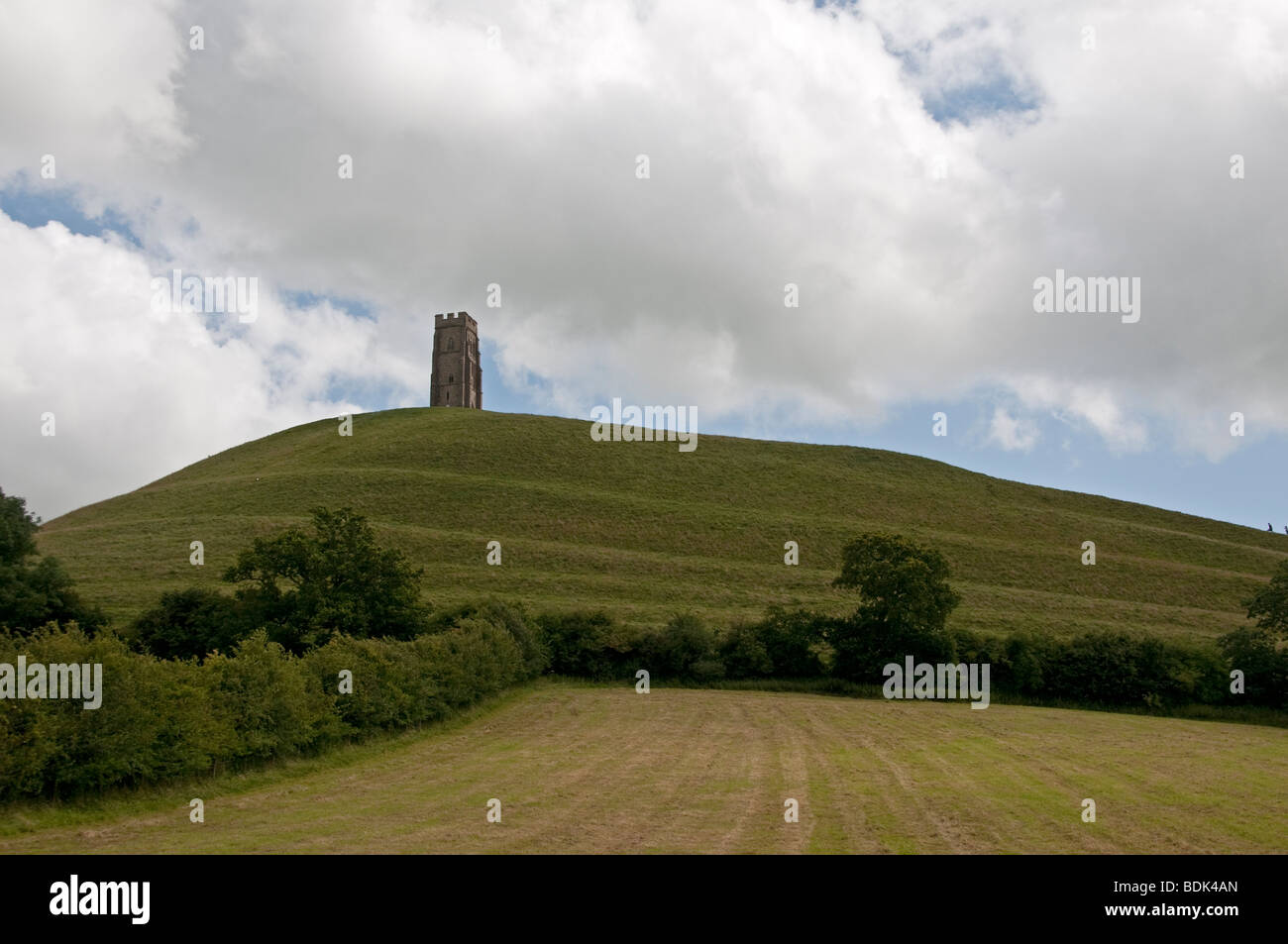 Glastonbury Tor, Somerset, England Stock Photo