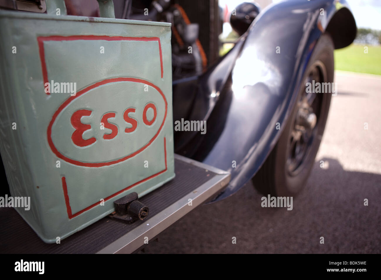 A car at goodwood in sussex. Stock Photo