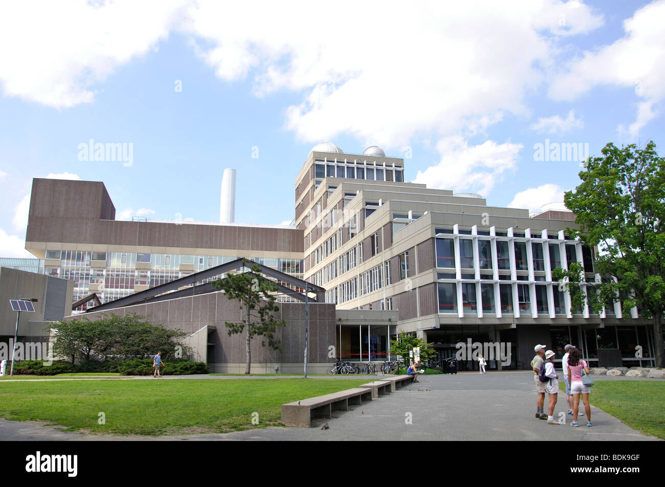 Science Center, Harvard University campus, Cambridge, Massachusetts (USA) Stock Photo