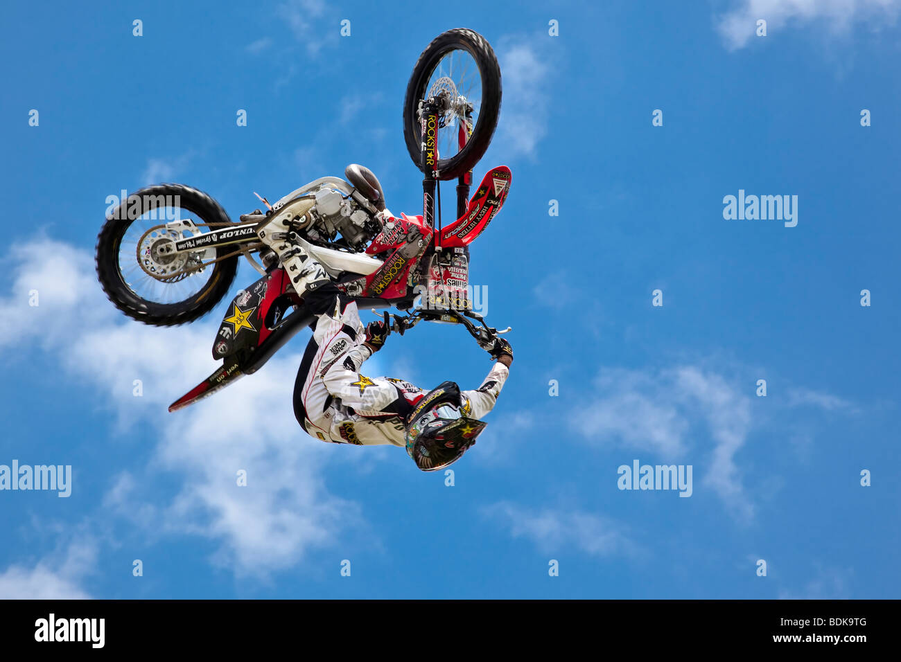 Twitch backflip Stock Photo