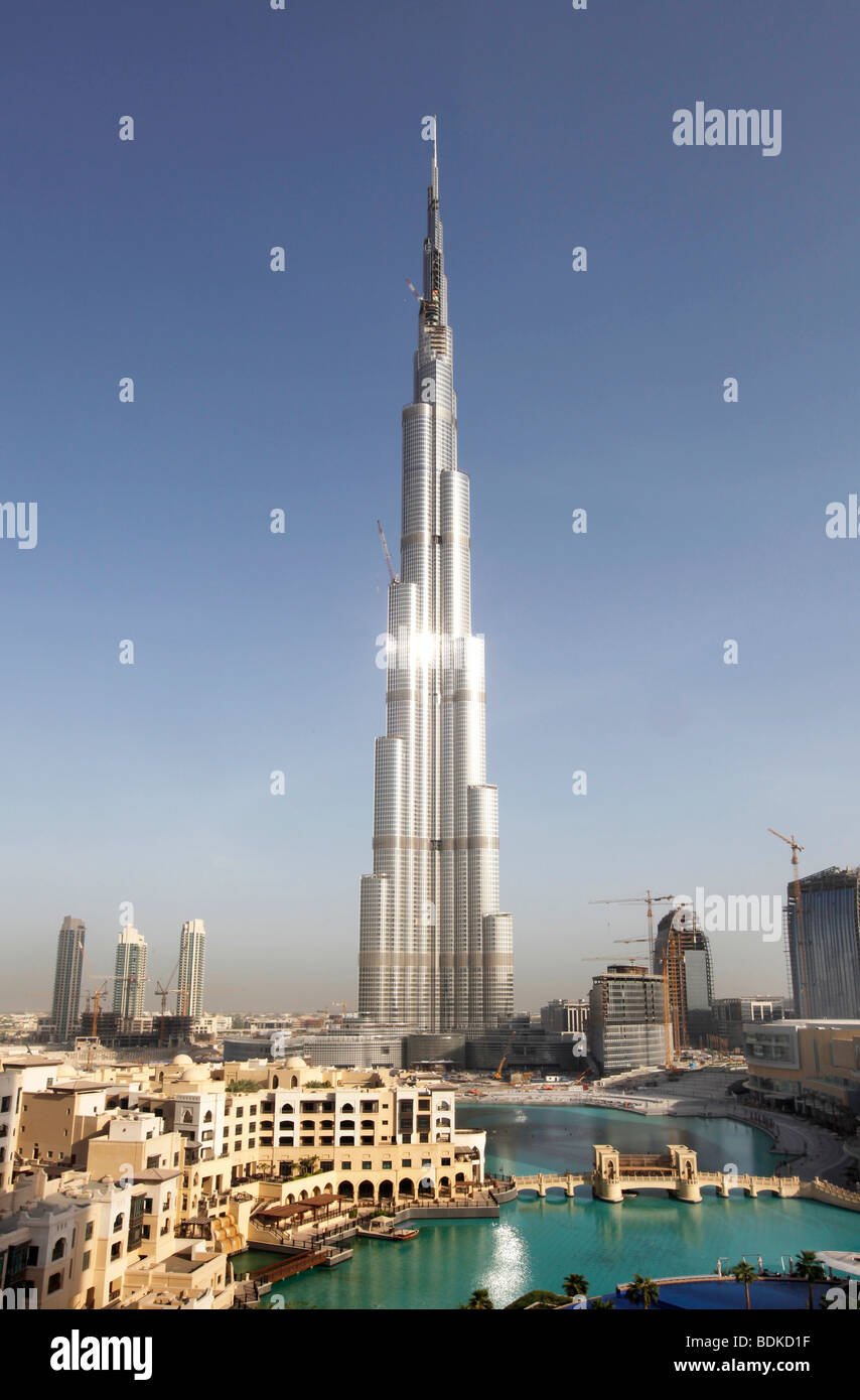 Burj Dubai, the highest building in the world, part of Downtown Dubai
