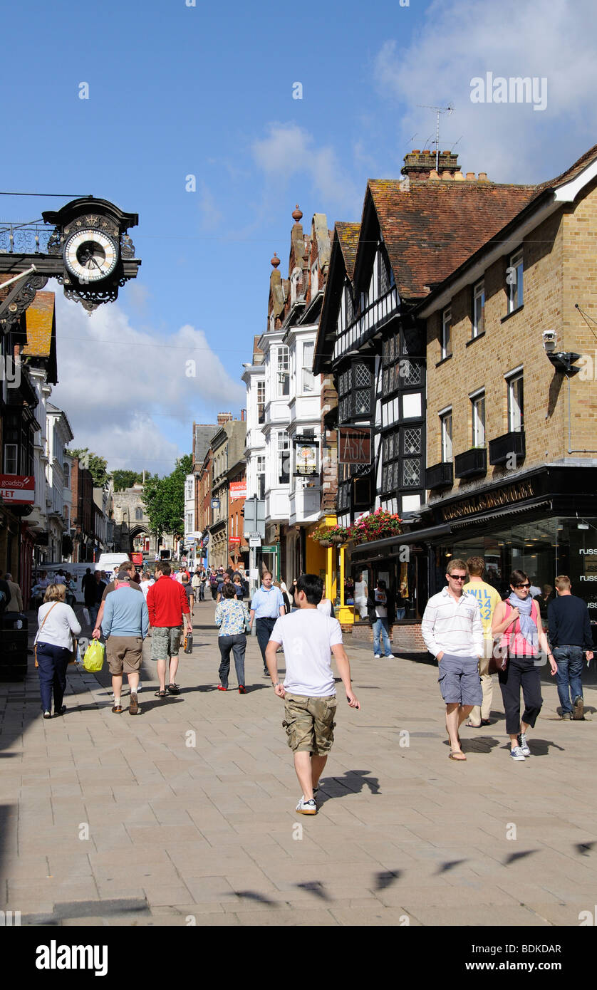 Winchester town centre england hi-res stock photography and images - Alamy