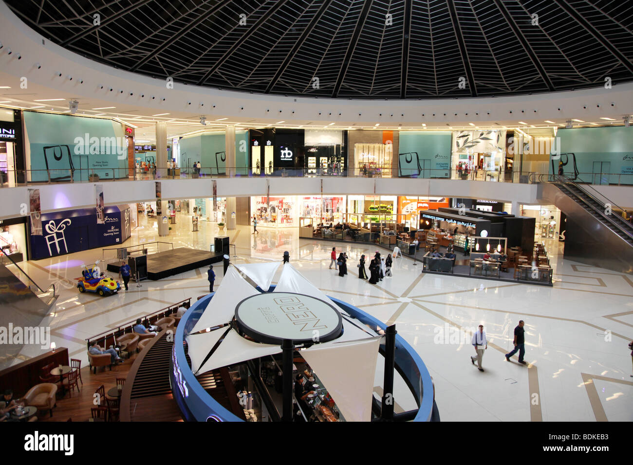 Dubai Mall, biggest shopping mall in the world, at Downtown Dubai, new