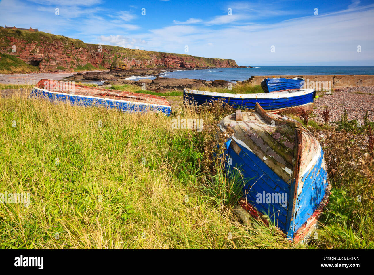 Upturned fishing boat hi-res stock photography and images - Alamy