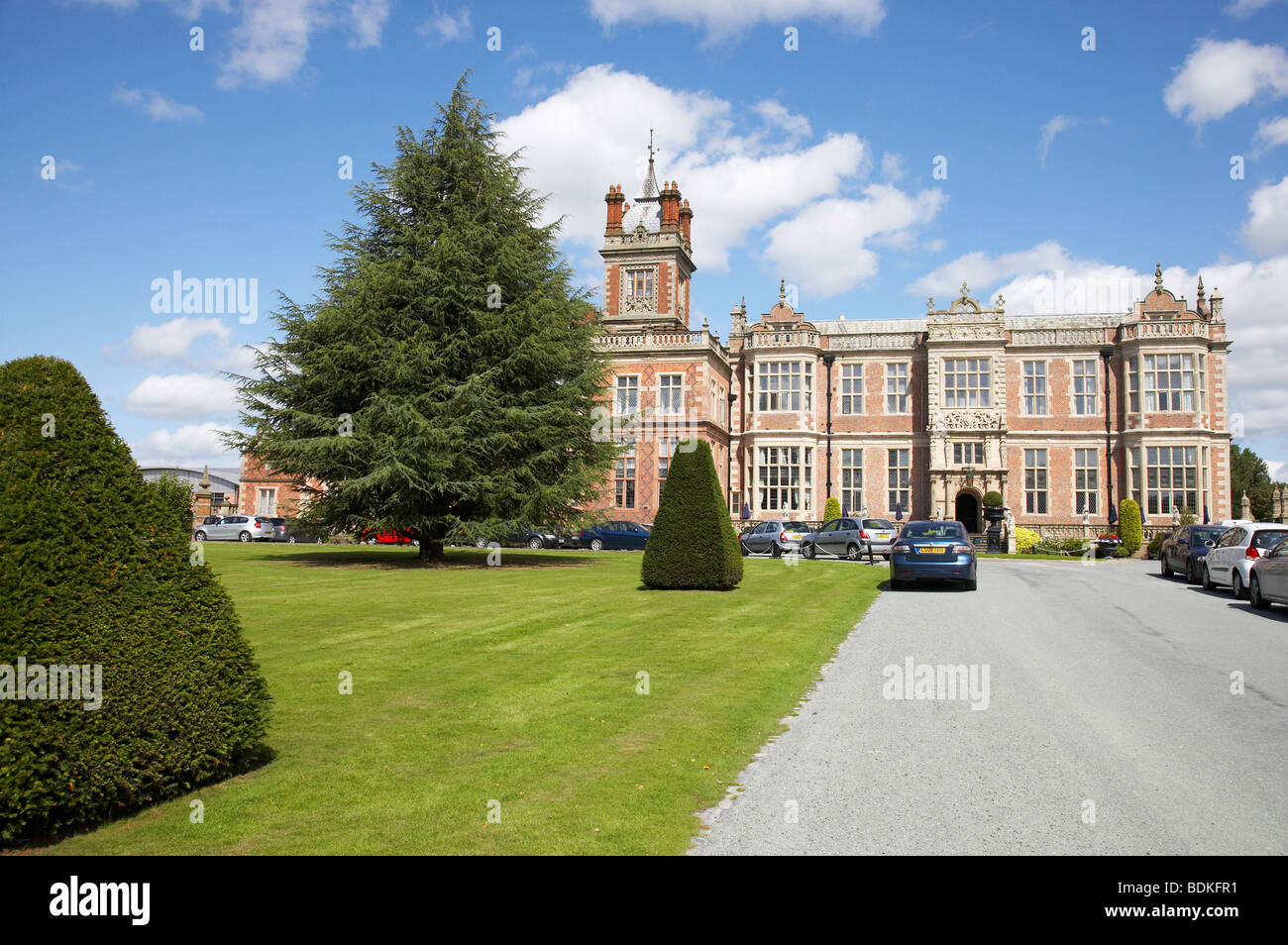 Crewe Hall in Crewe UK Stock Photo Alamy