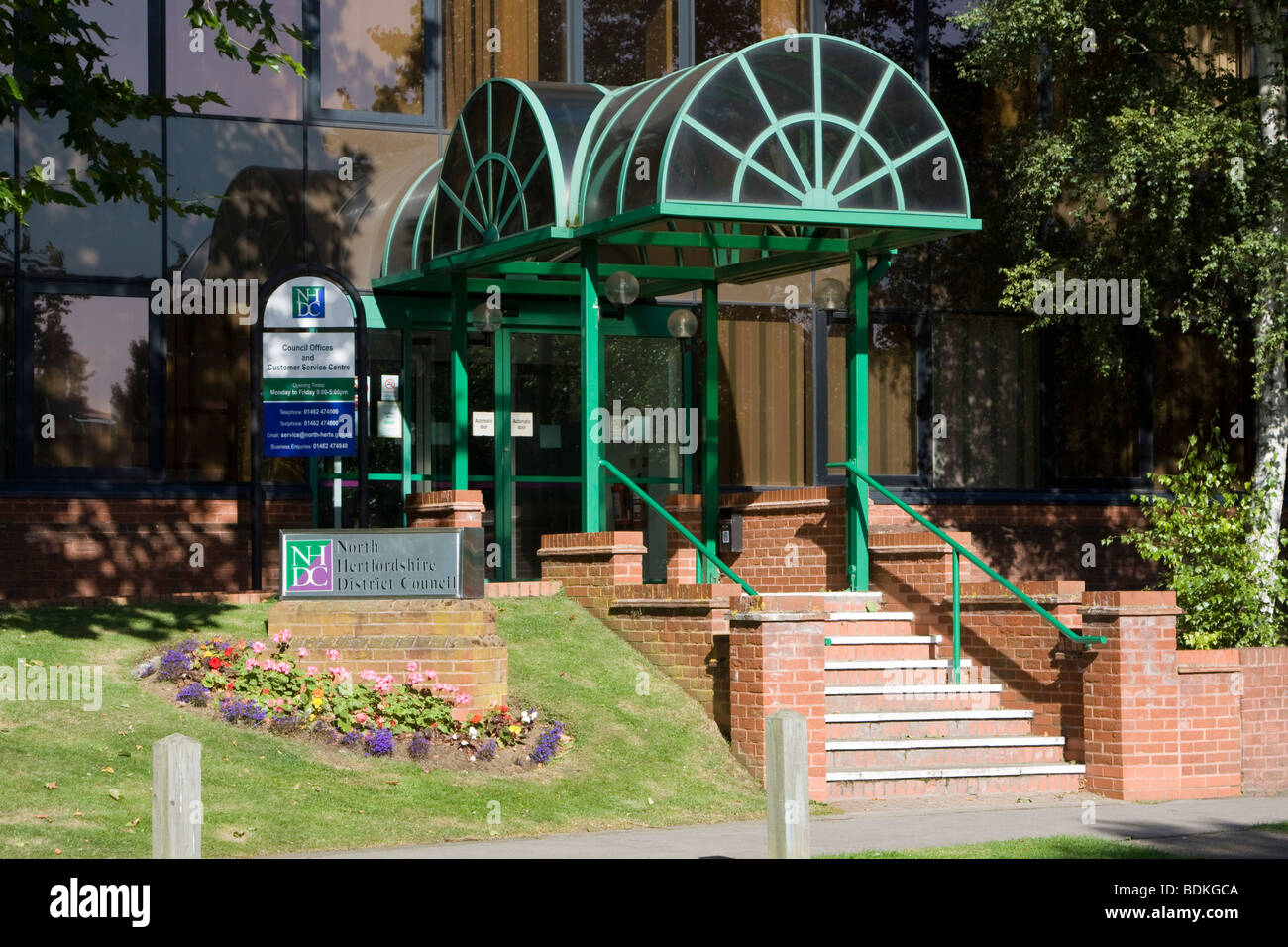 council offices letchworth the worlds first garden city hertfordshire