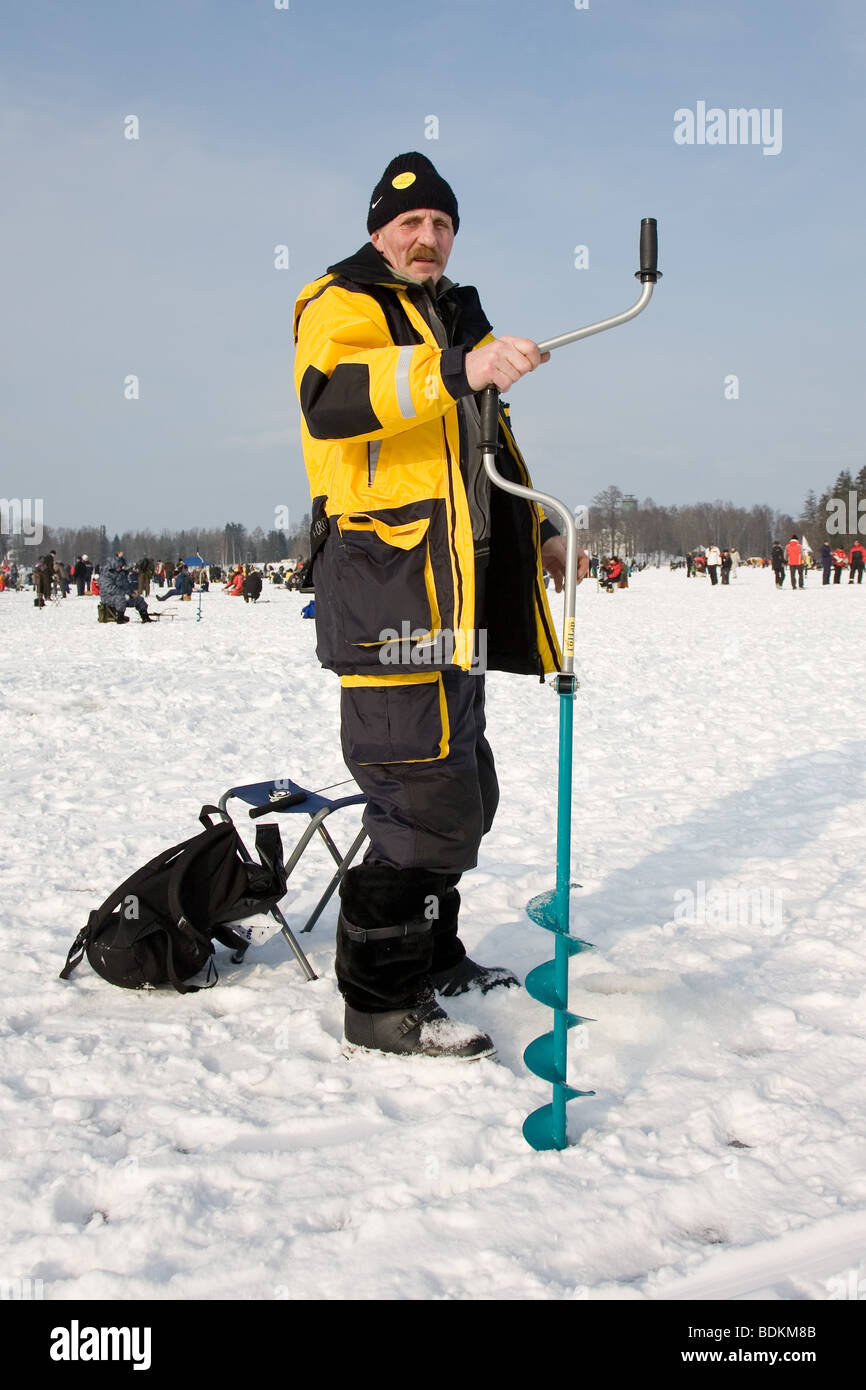 Valga Fish Ice Drill High Resolution Stock Photography and Images - Alamy