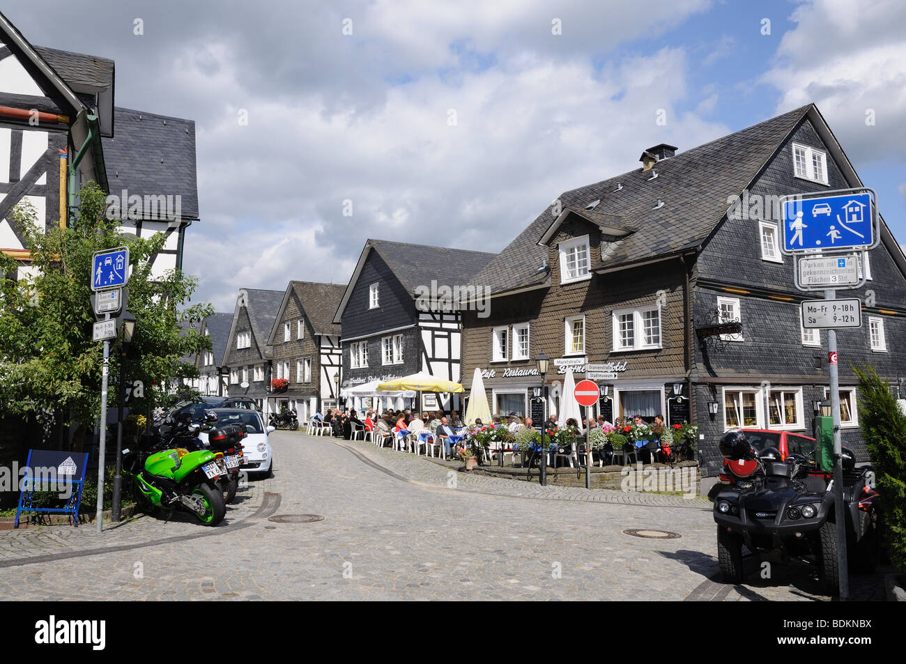 Town Freudenberg, Germany Stock Photo