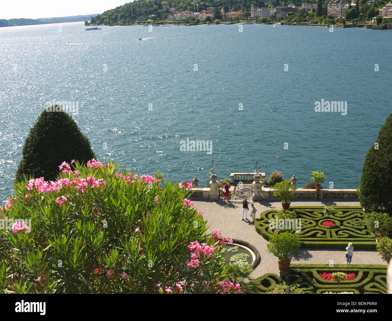 Isola BellaPalazzo and Gardens in Lake Maggiore in Northern Italy