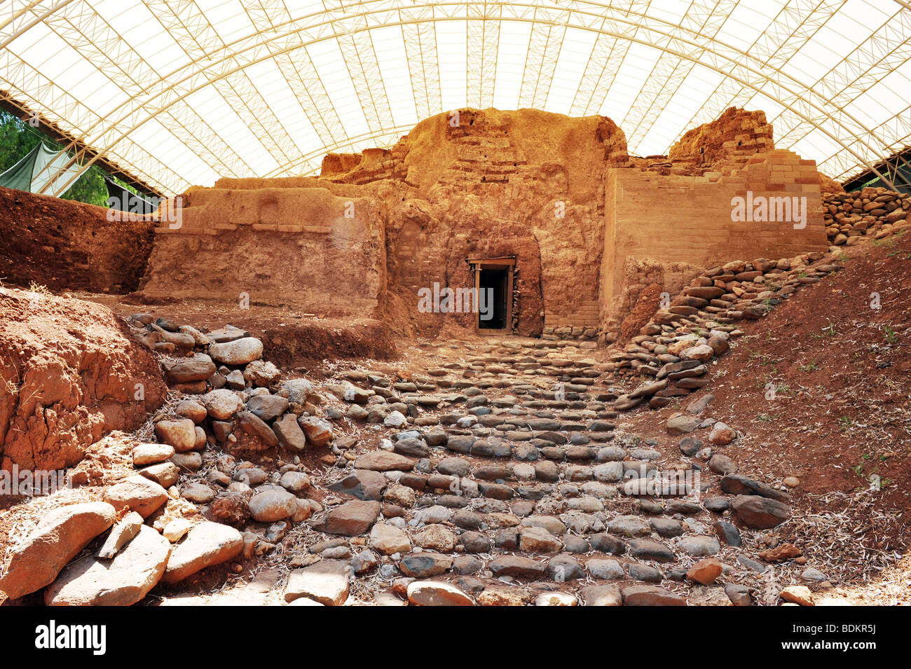Eastern Bronze Age gate Tel Dan Israel Stock Photo 25636174 Alamy